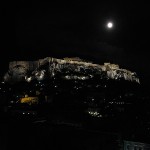 Moon Over Athens ©2009 Charlene Nevill