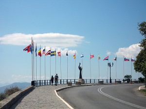 Flags The Road to Delphi ©2009 Charlene Nevill