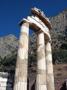 Tholos close-up The Tholos at Delphi ©2009 Charlene Nevill