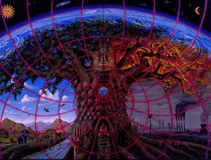 Gaia by Alex Grey alexgray.com Gaia by Alex Grey, 1989, alexgrey.com