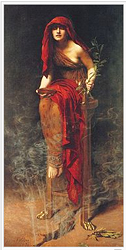 Priestess of Delphi (1891) John Collier