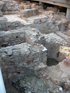 Ruins under Acropolis Museum