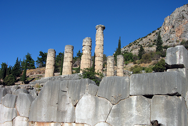 Temple of Apollo at Delphi ©2009 Charlene Nevill