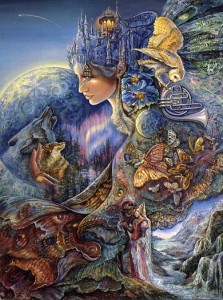 Blue Moon © Josephine Wall